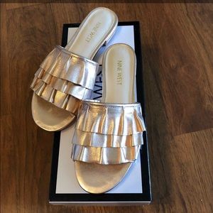 Nine West slide sandals